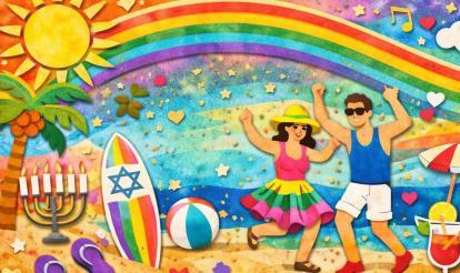 Young JW3 x Sapphic Shabbat: Beach, Please - It's Shabbat!