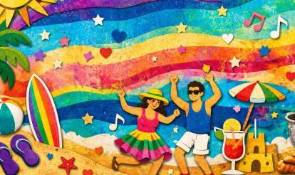 Young JW3 x Sapphic Shabbat: Beach, Please - It's Shabbat!