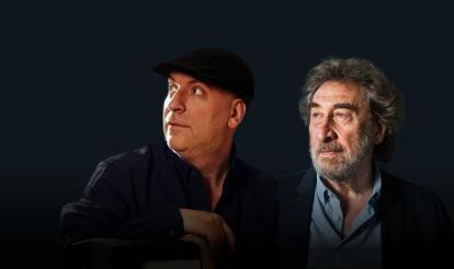 Daniel Cainer and Howard Jacobson