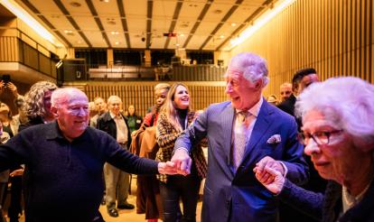 King Charles at JW3