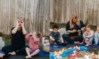 Over the Rainbow: Yoga Stories