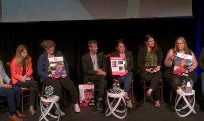 An Audience with Families of the Hostages