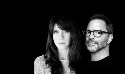 Joshua Malina and Caroline Catz 