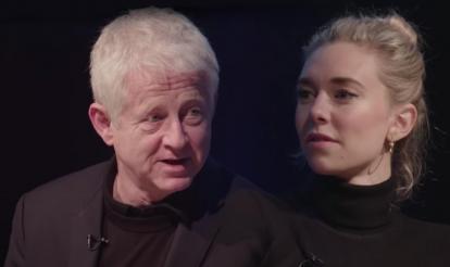Richard Curtis & Vanessa Kirby 