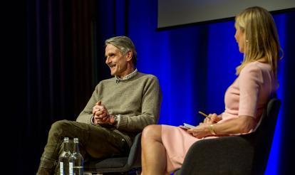 Tania Bryer & Jeremy Irons